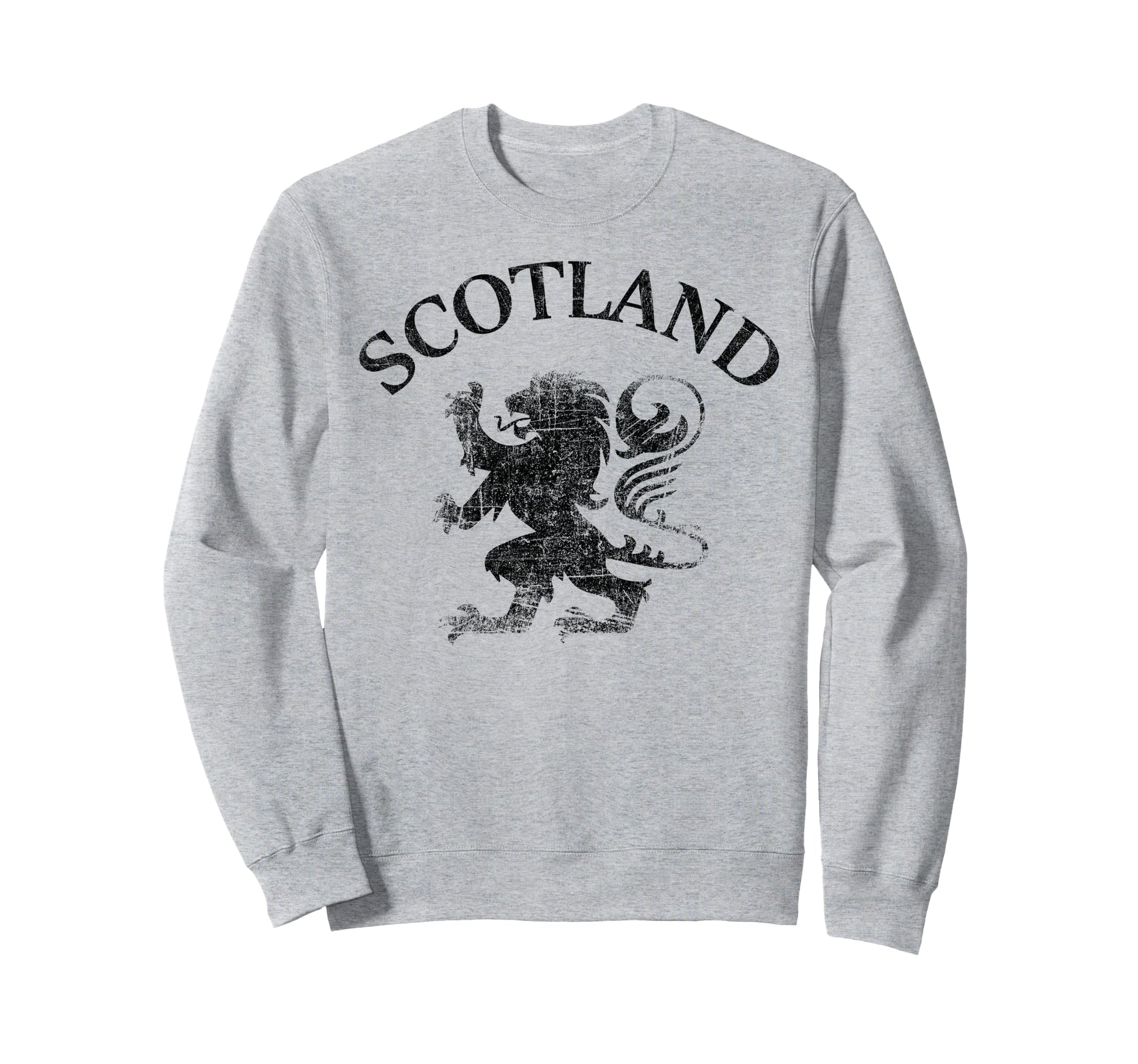 Scottish Lion Rampant Scotland Sweatshirt - Aesthetic Graphic for Adults - T-Shirt, Sweatshirt, Hoodie
