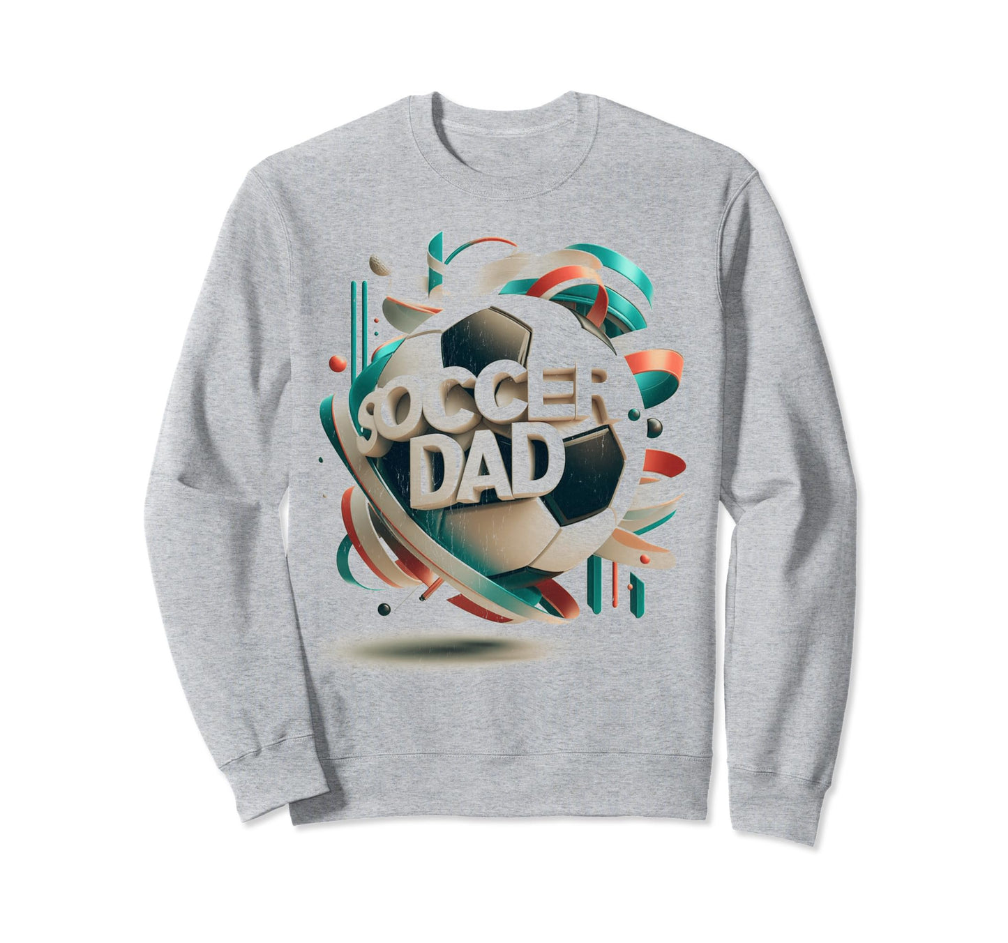Soccer Dad Family Matching Dad Sweatshirt - Aesthetic Graphic Unisex - T-Shirt, Sweatshirt, Hoodie