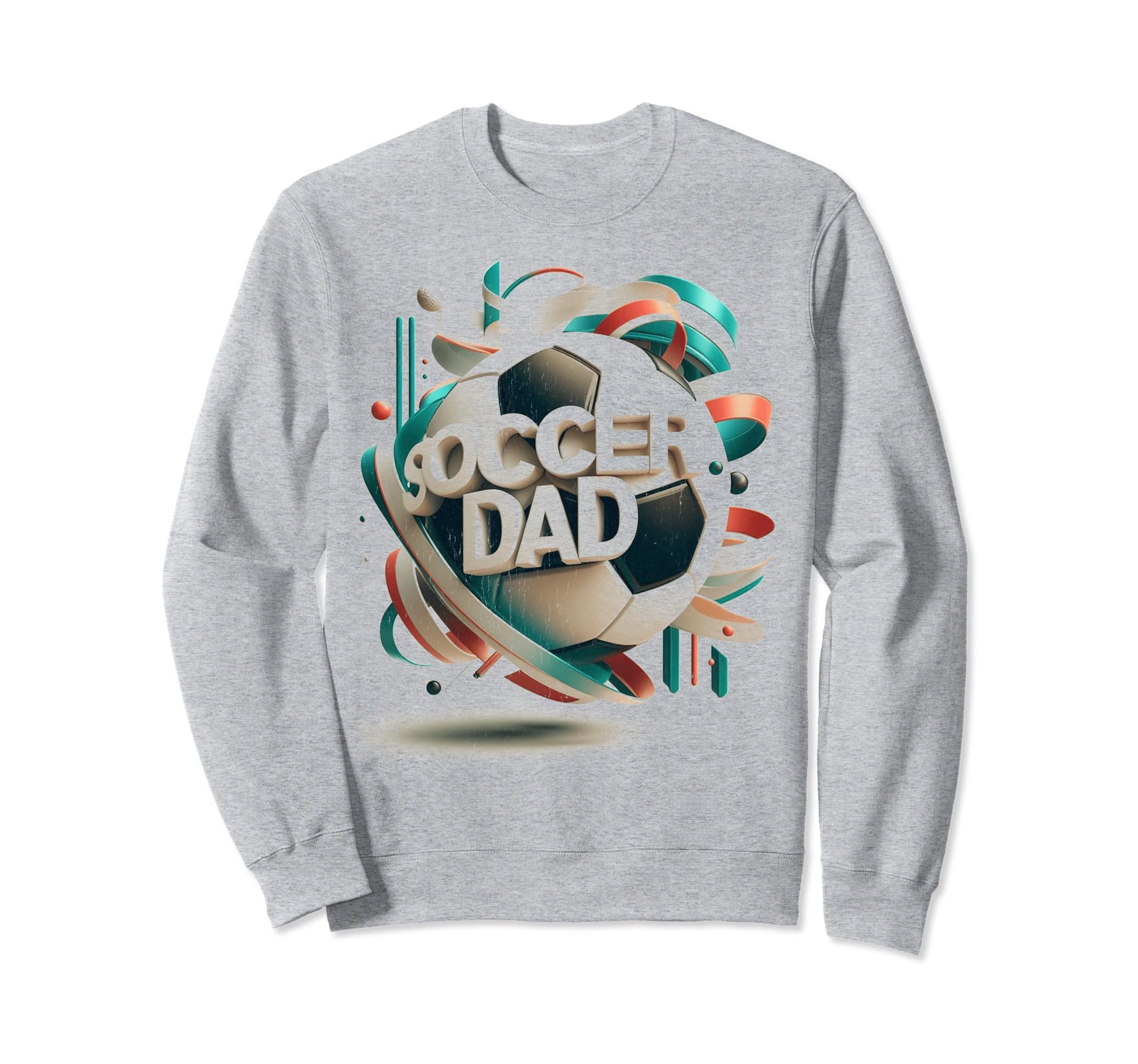 Soccer Dad Family Matching Dad Sweatshirt - Aesthetic Graphic Unisex - T-Shirt, Sweatshirt, Hoodie