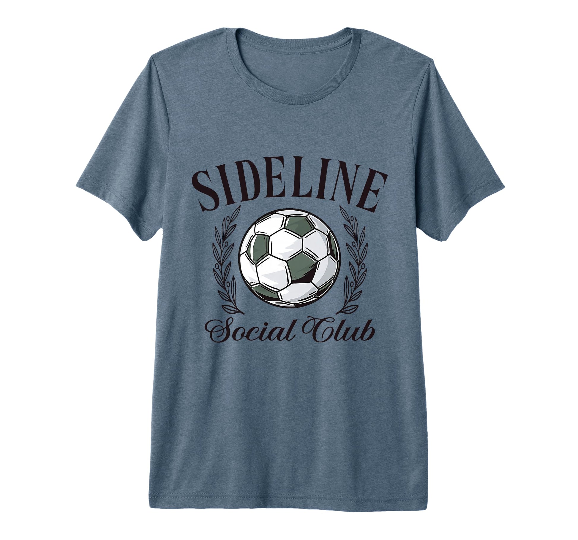 Sideline Social Club Soccer Mom Tri Blend T-Shirt - Graphic Print Men Women - T-Shirt, Sweatshirt, Hoodie