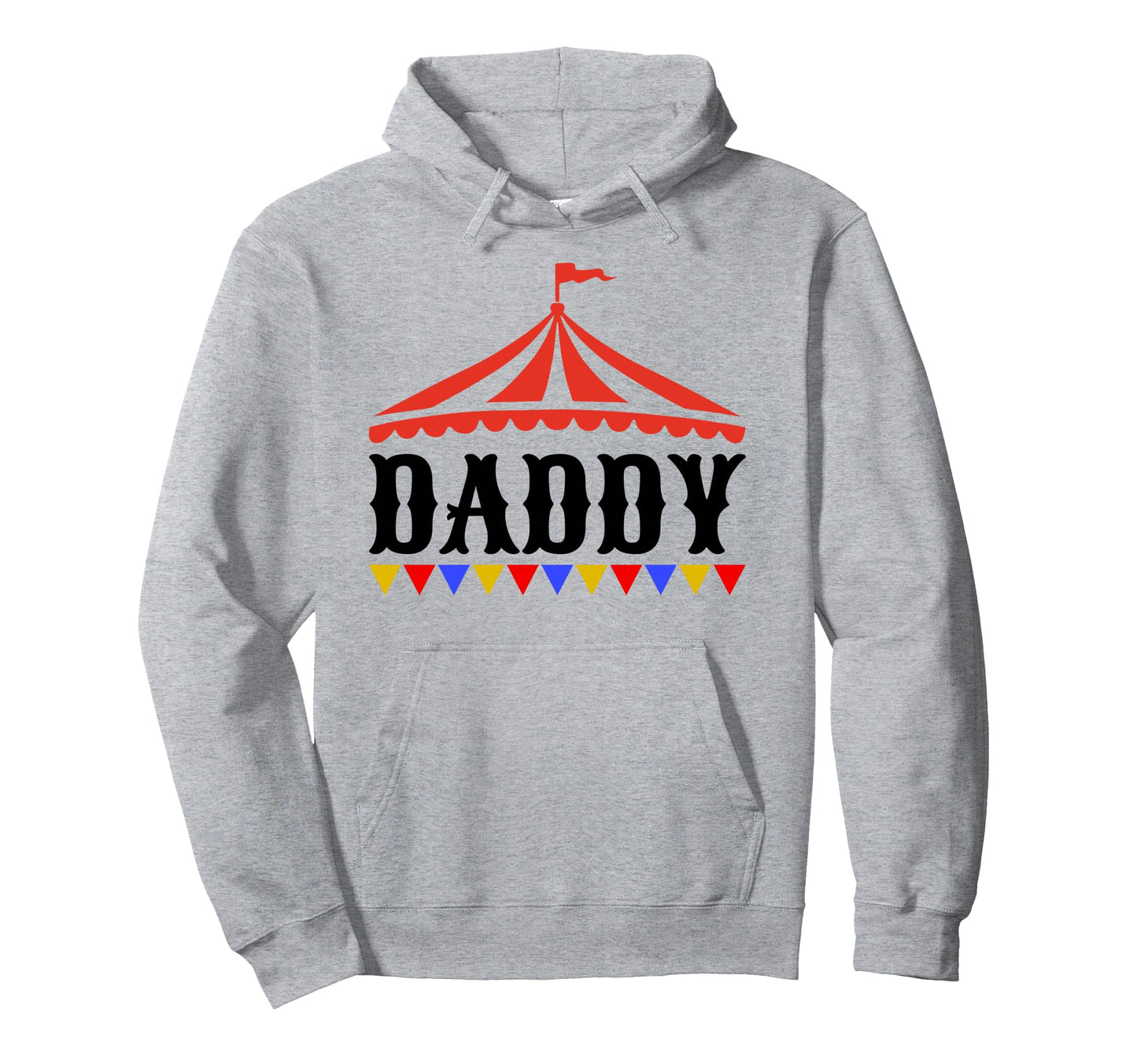 Circus Daddy Birthday Carnival Family Hoodie - Streetwear Style for Adults - T-Shirt, Sweatshirt, Hoodie