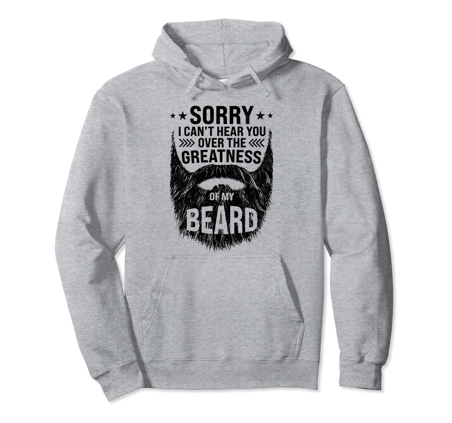 Bearded Dad Funny Beard Lover Hoodie - Casual Everyday Wear Men Women - T-Shirt, Sweatshirt, Hoodie