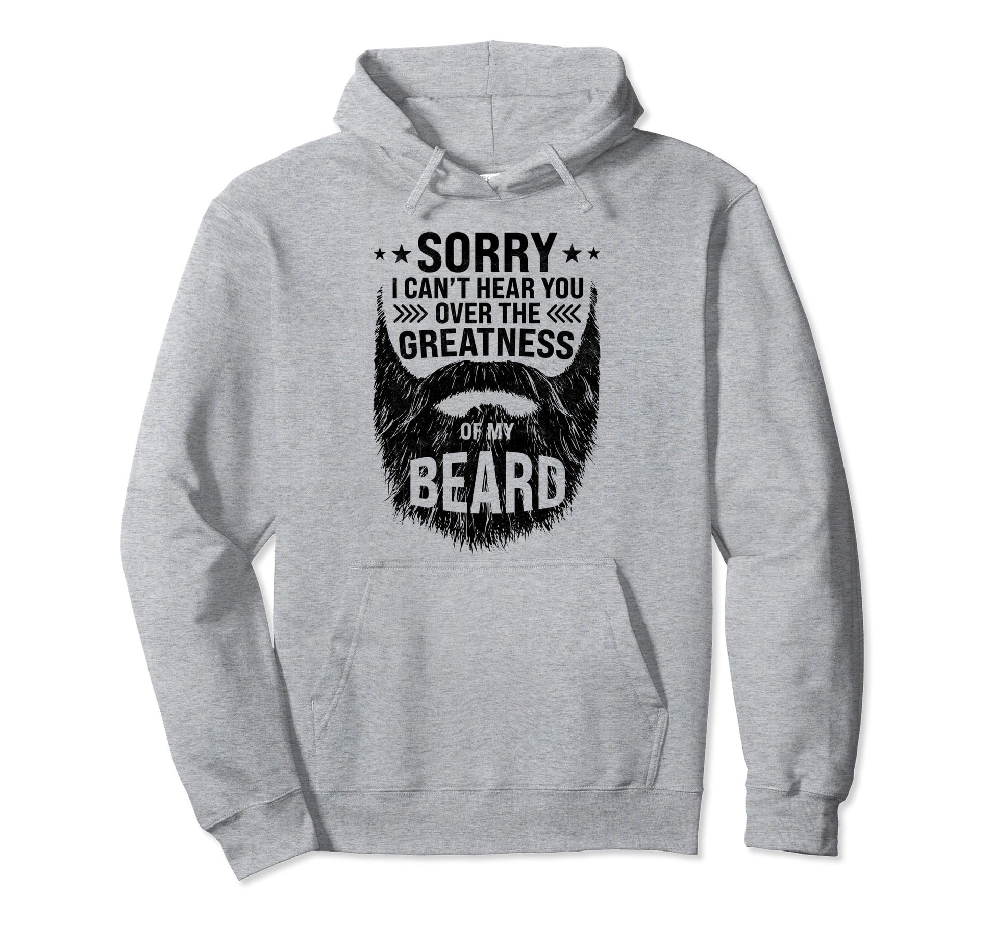 Bearded Dad Funny Beard Lover Hoodie - Casual Everyday Wear Men Women - T-Shirt, Sweatshirt, Hoodie