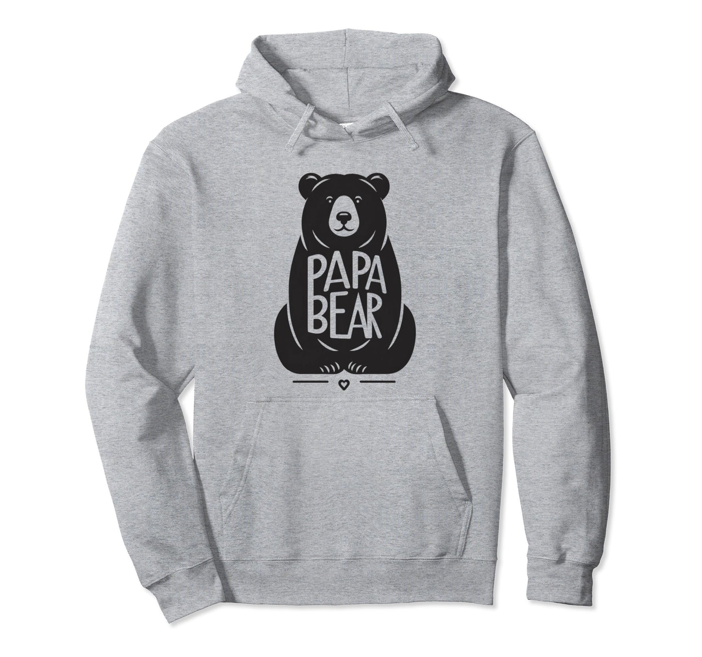 Papa Bear Proud Dad Husband Uncle Grizzly Hoodie - Trendy Graphic Unisex - T-Shirt, Sweatshirt, Hoodie