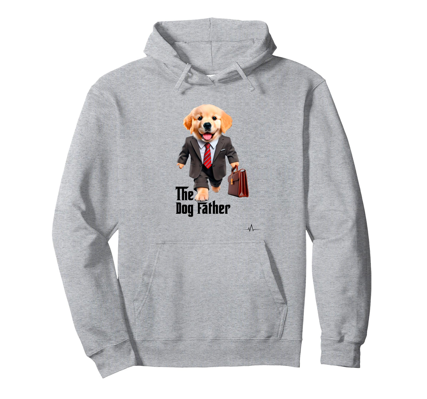 Dog Father Pet Funny Dog Dad Hoodie - Fun Novelty Design for Adults - T-Shirt, Sweatshirt, Hoodie