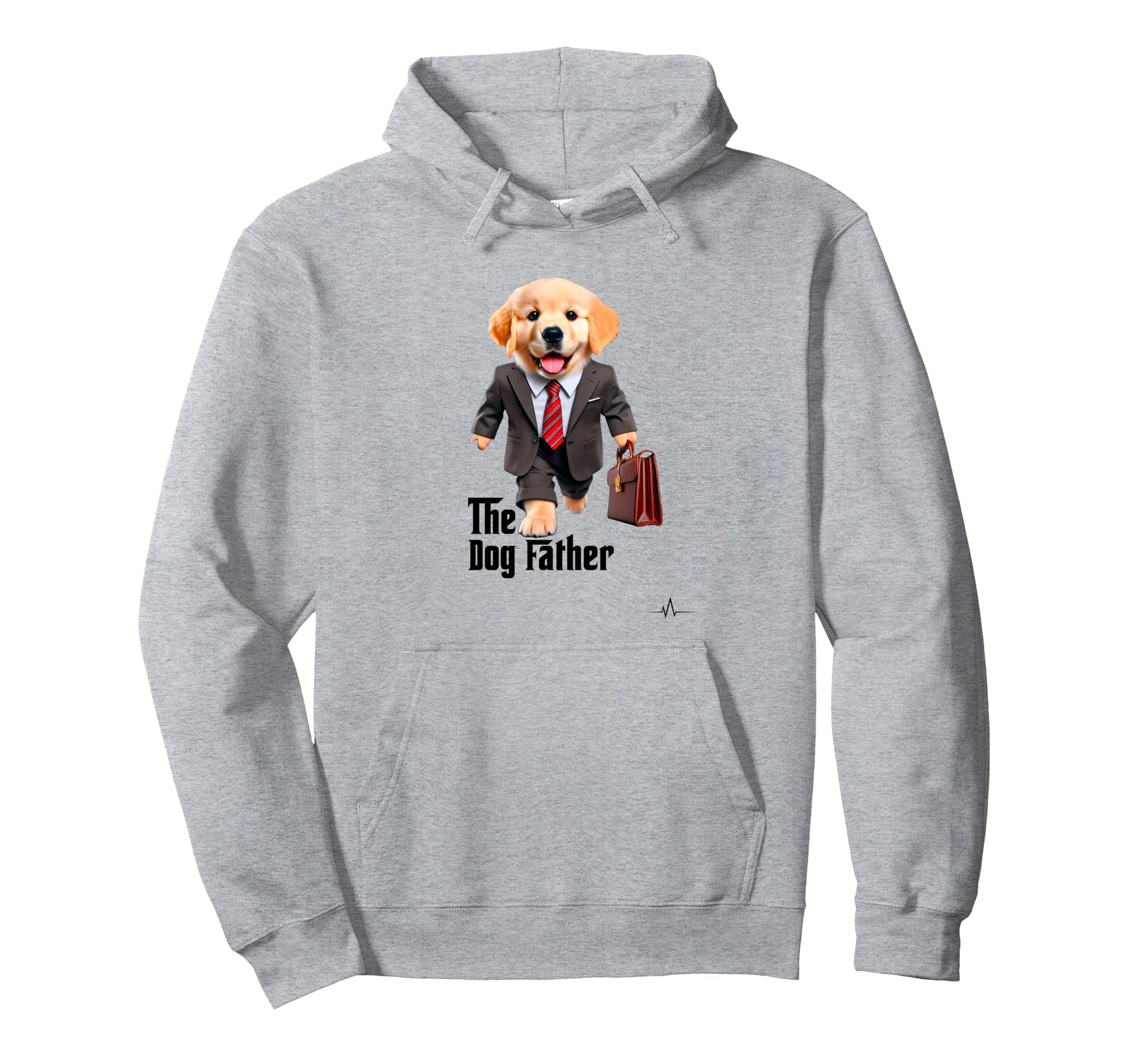 Dog Father Pet Funny Dog Dad Hoodie - Fun Novelty Design for Adults - T-Shirt, Sweatshirt, Hoodie