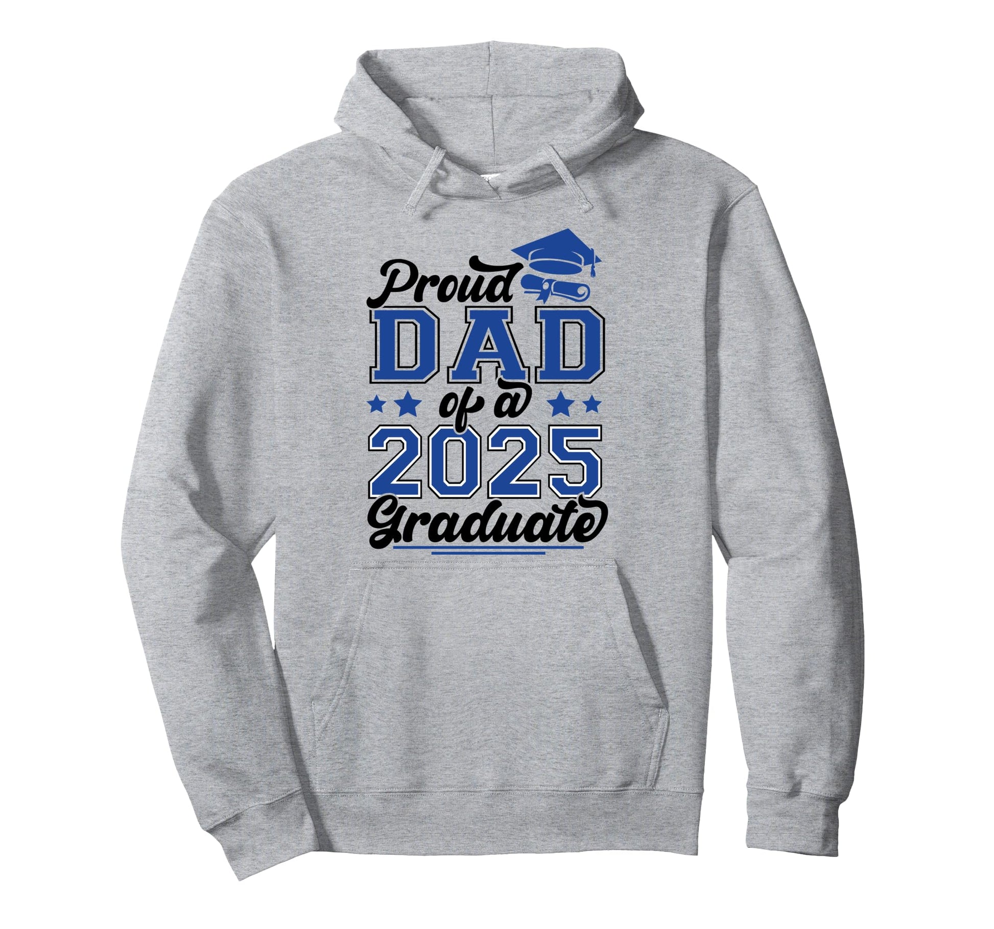 Proud Dad 2025 Graduate Family Hoodie - Aesthetic Graphic Men Women - T-Shirt, Sweatshirt, Hoodie