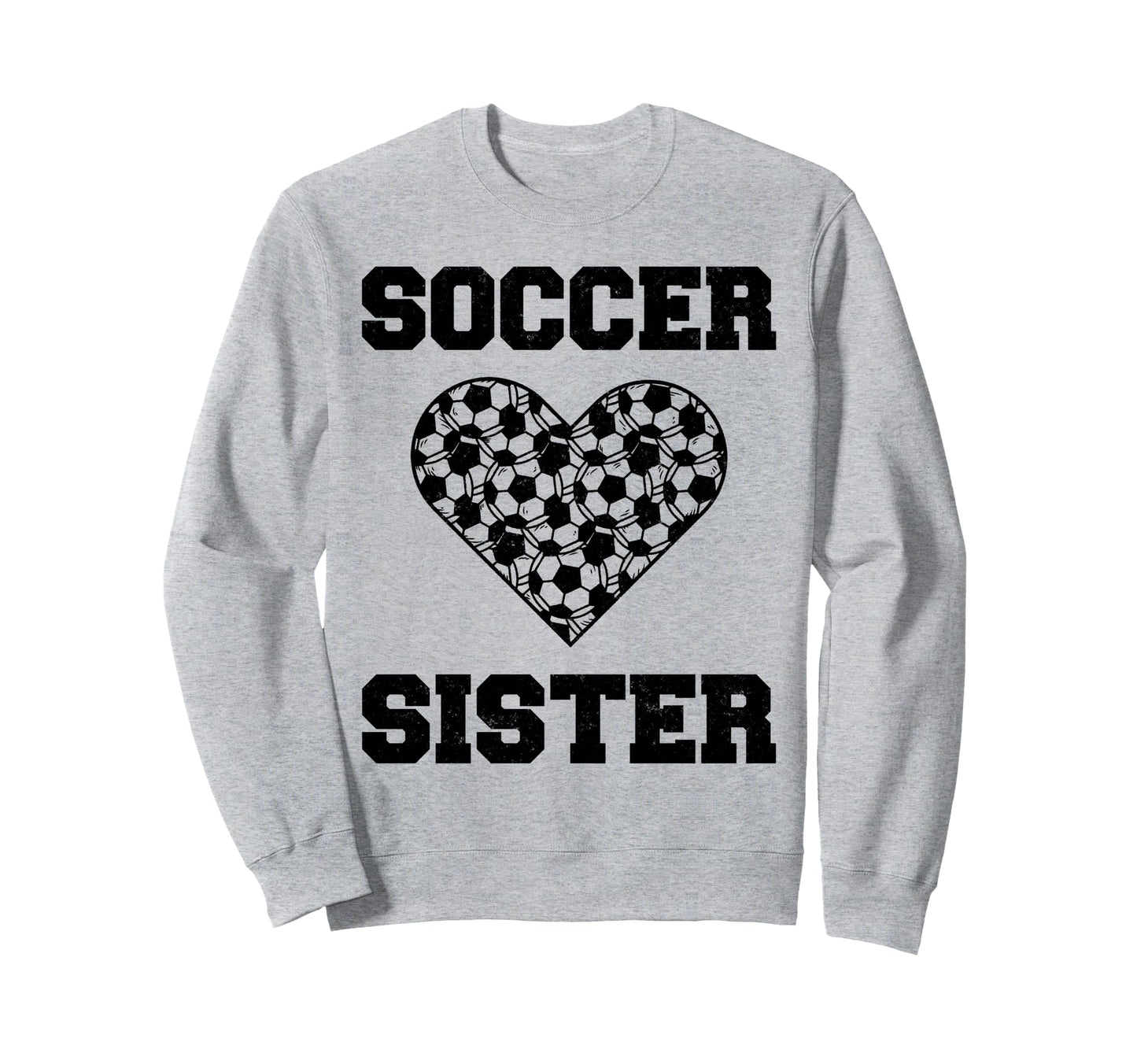Soccer Sister Family Matching Sport Sweatshirt - Streetwear Style Unisex - T-Shirt, Sweatshirt, Hoodie