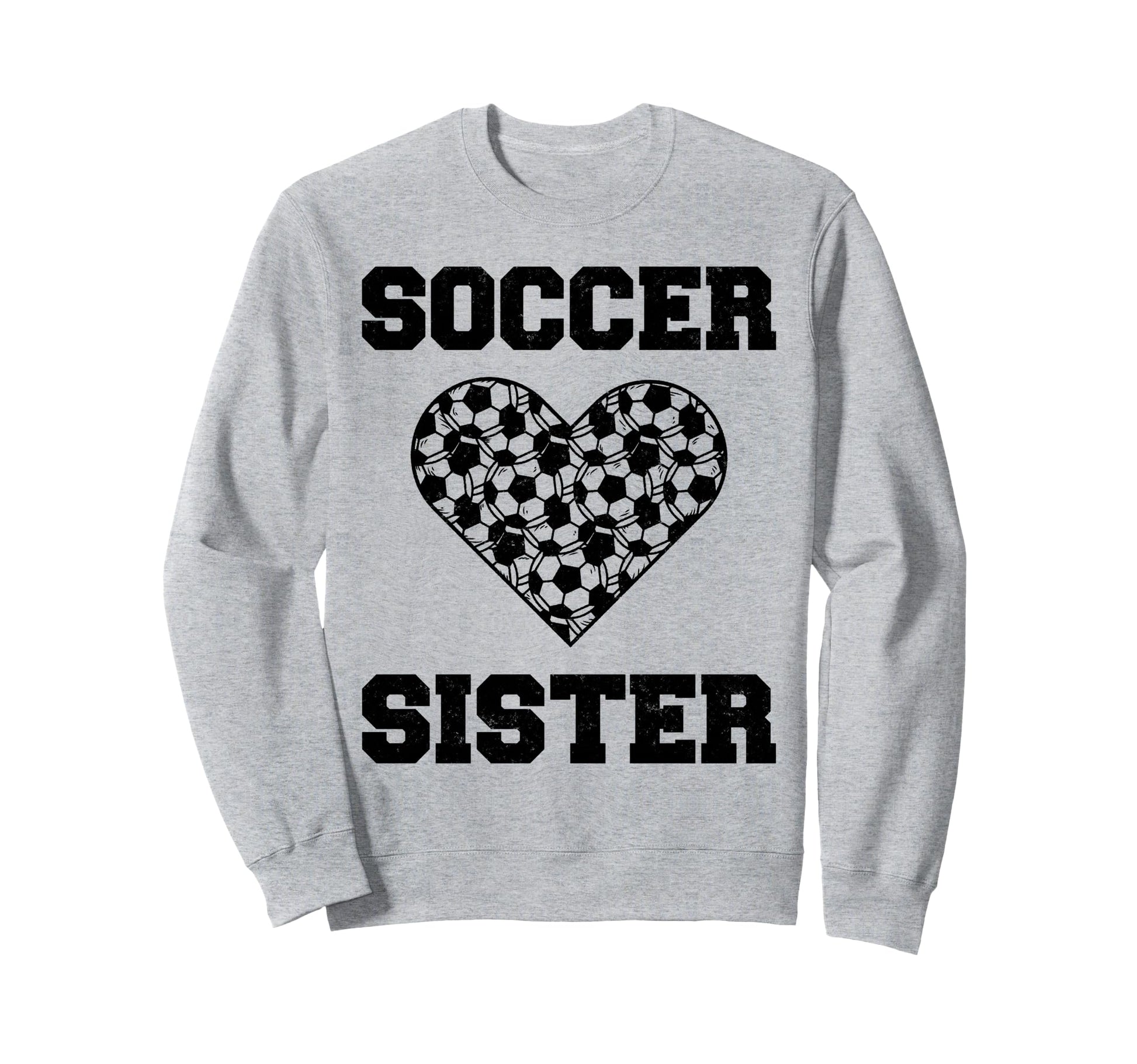 Soccer Sister Family Matching Sport Sweatshirt - Streetwear Style Unisex - T-Shirt, Sweatshirt, Hoodie