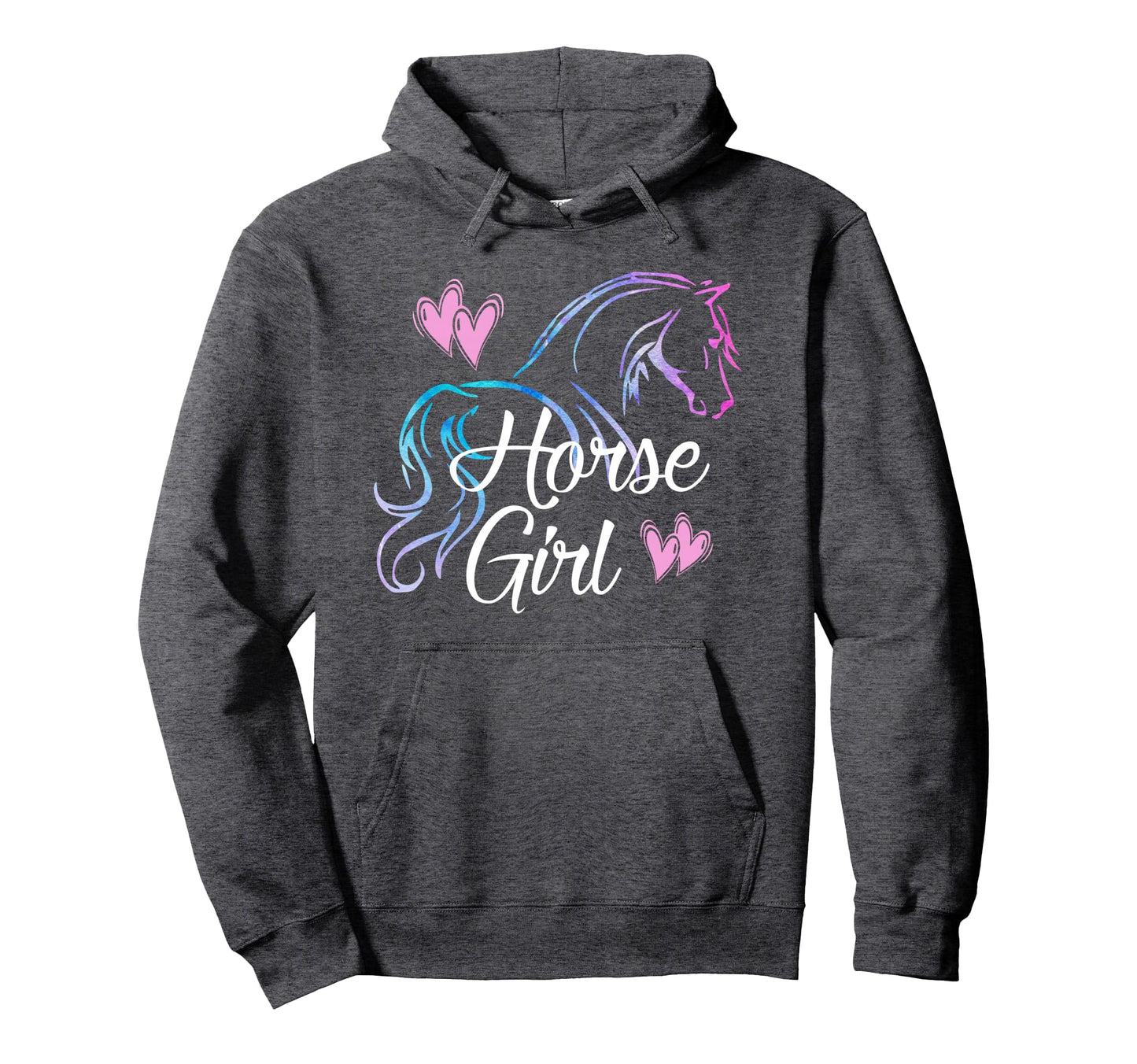 Horse Equestrian Rider Horseback Hoodie - Casual Everyday Wear Unisex - T-Shirt, Sweatshirt, Hoodie