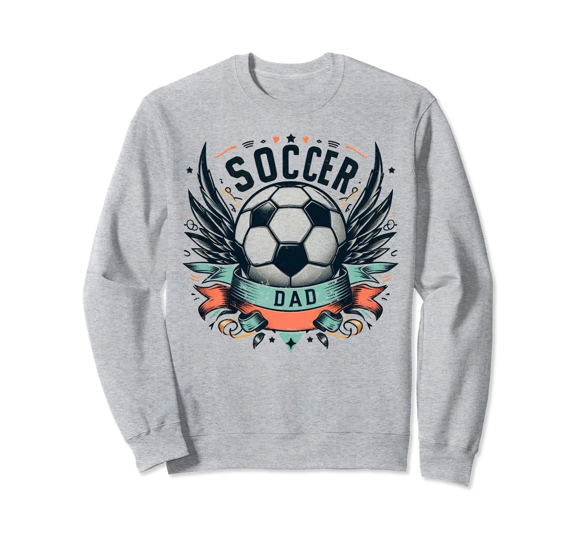 Soccer Dad Family Matching Dad Sweatshirt - Casual Everyday Wear Unisex - T-Shirt, Sweatshirt, Hoodie
