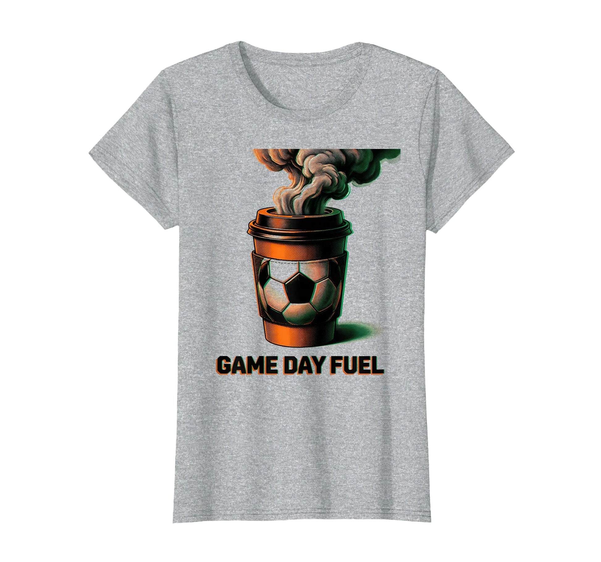 Game Day Fuel Soccer Mom T-Shirt - Custom Art Print Unisex - T-Shirt, Sweatshirt, Hoodie