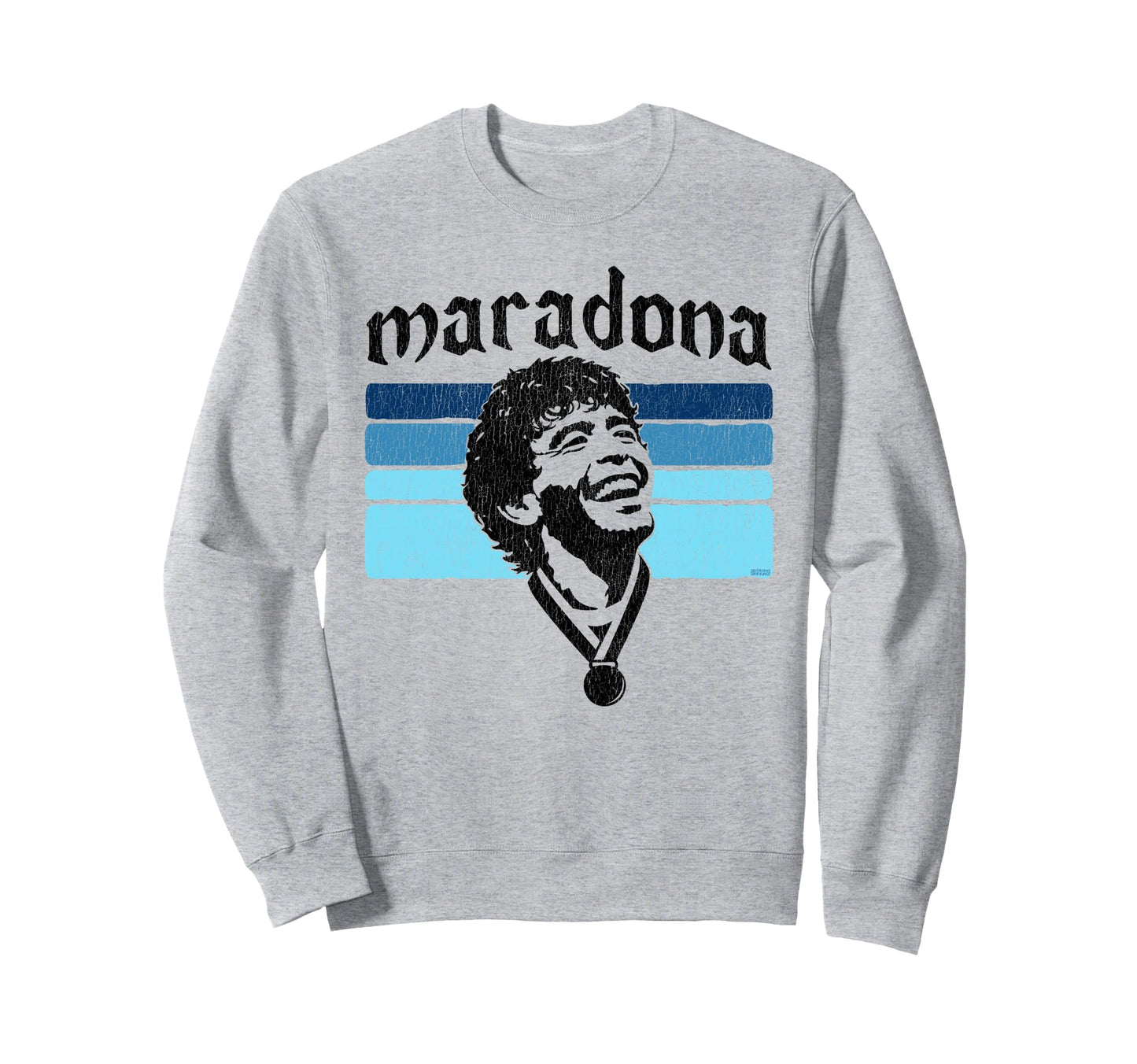 Diego Maradona 1986 World Champion Sweatshirt - Novelty Apparel for Adults - T-Shirt, Sweatshirt, Hoodie