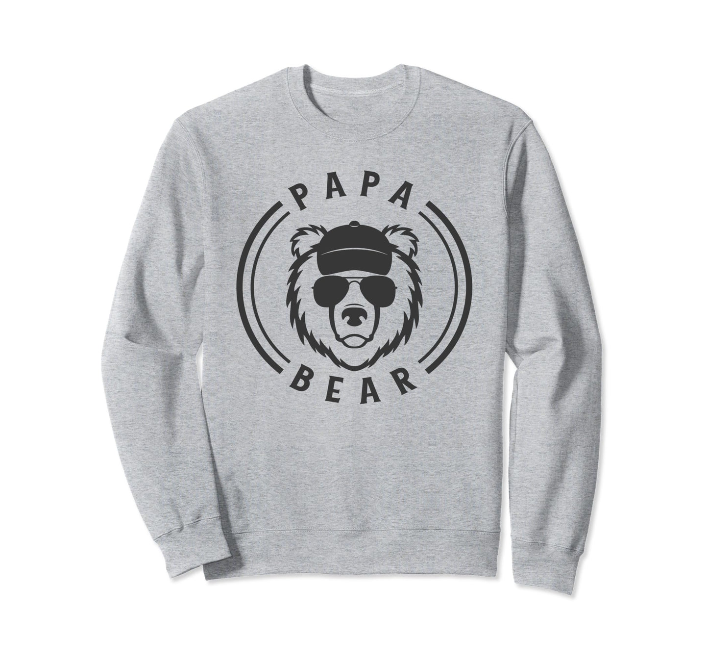 Papa Bear Sweatshirt - Graphic Print for Adults - T-Shirt, Sweatshirt, Hoodie