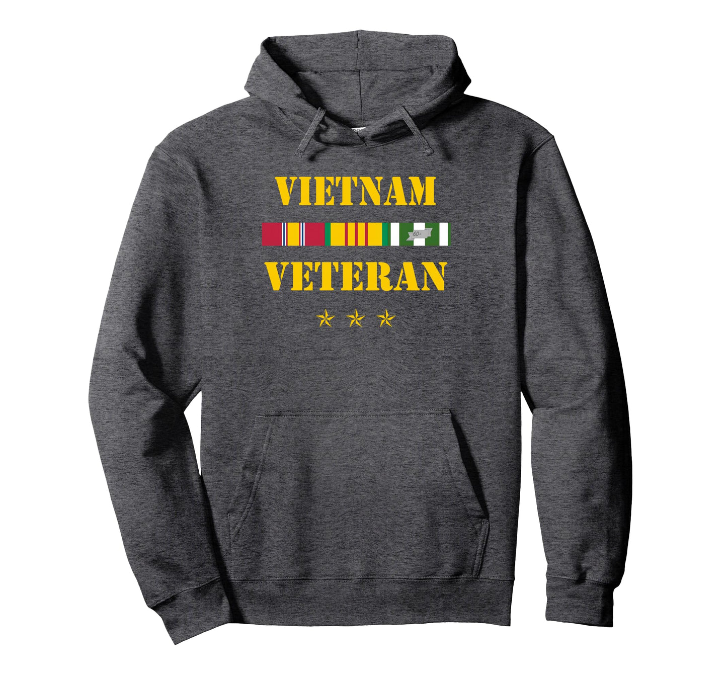 Vietnam Veteran Ribbon Bar Hoodie - Novelty Apparel Men Women - T-Shirt, Sweatshirt, Hoodie