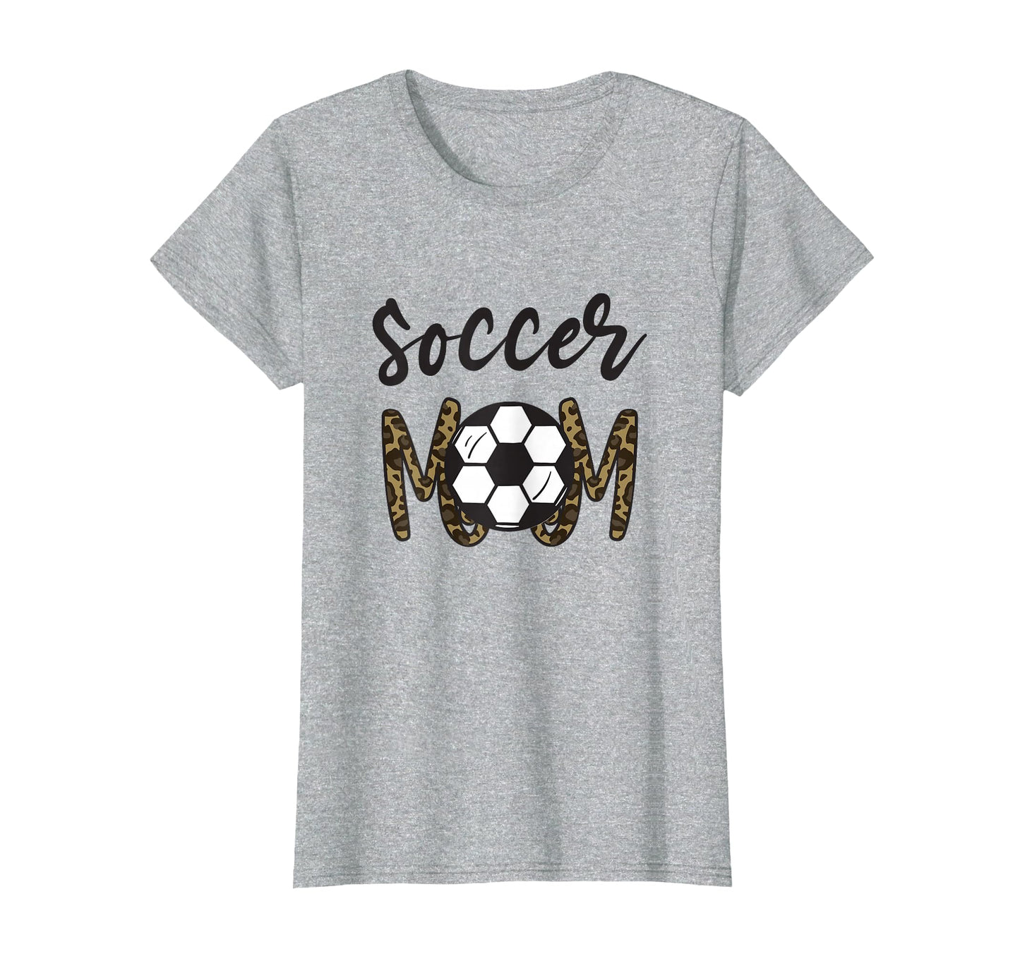 Soccer Mom Costume Leopard Cheetah Mama T-Shirt - Graphic Print Unisex - T-Shirt, Sweatshirt, Hoodie