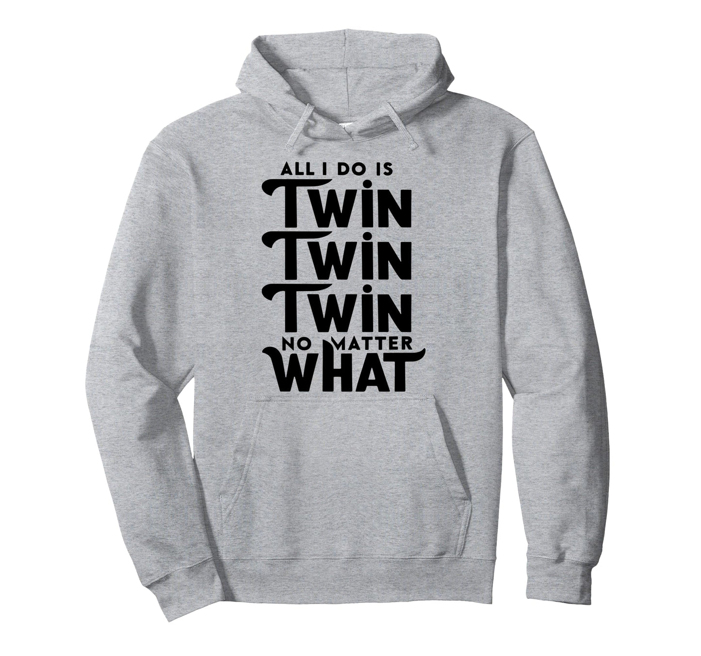 Twin Daddy Funny Twin Dad Hoodie - Minimalist Print Unisex - T-Shirt, Sweatshirt, Hoodie