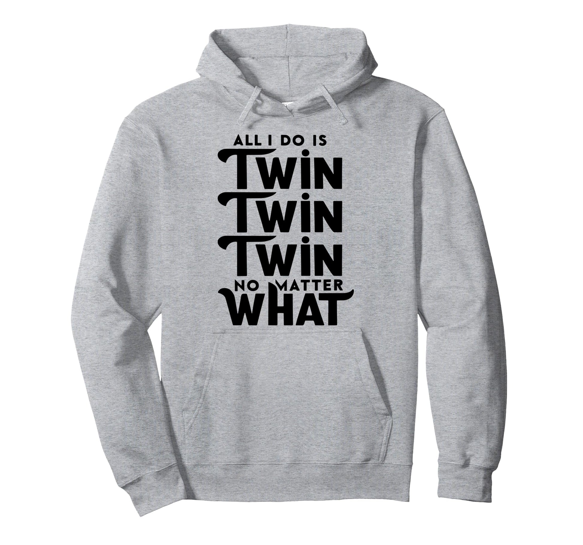 Twin Daddy Funny Twin Dad Hoodie - Minimalist Print Unisex - T-Shirt, Sweatshirt, Hoodie