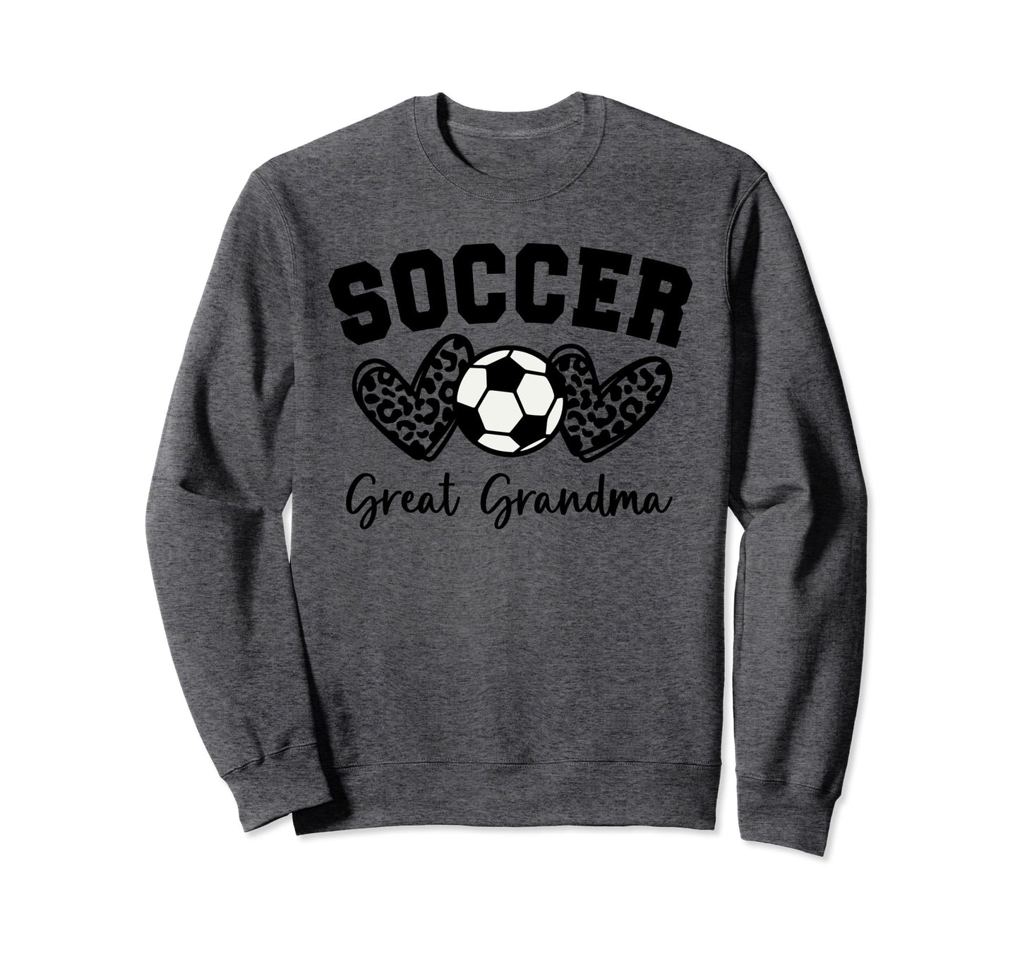 Soccer Great Grandma Matching Sweatshirt - Trendy Graphic for Adults - T-Shirt, Sweatshirt, Hoodie