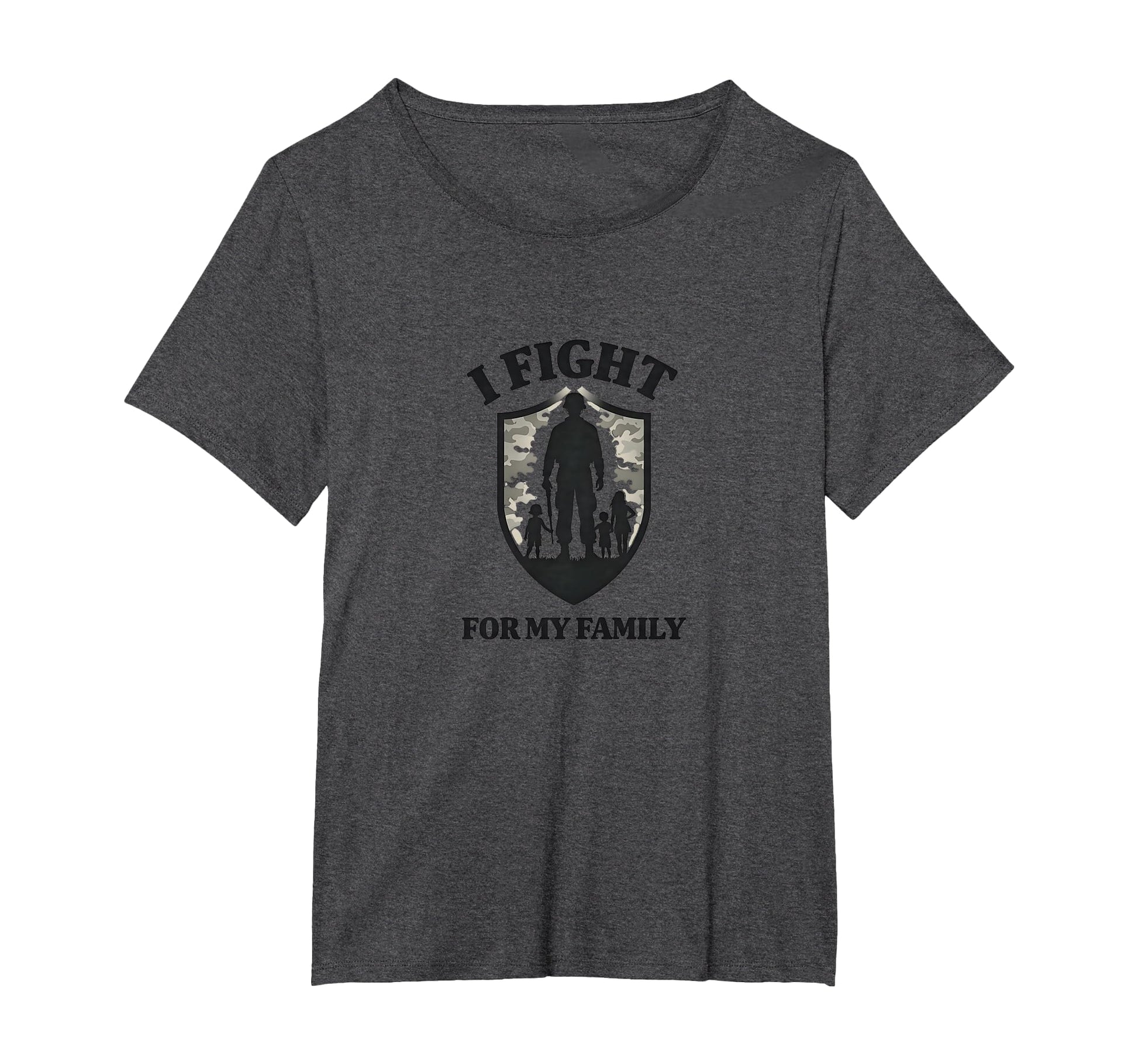Army Dads I Fight My Family Military T-Shirt - Unique Graphic for Adults - T-Shirt, Sweatshirt, Hoodie