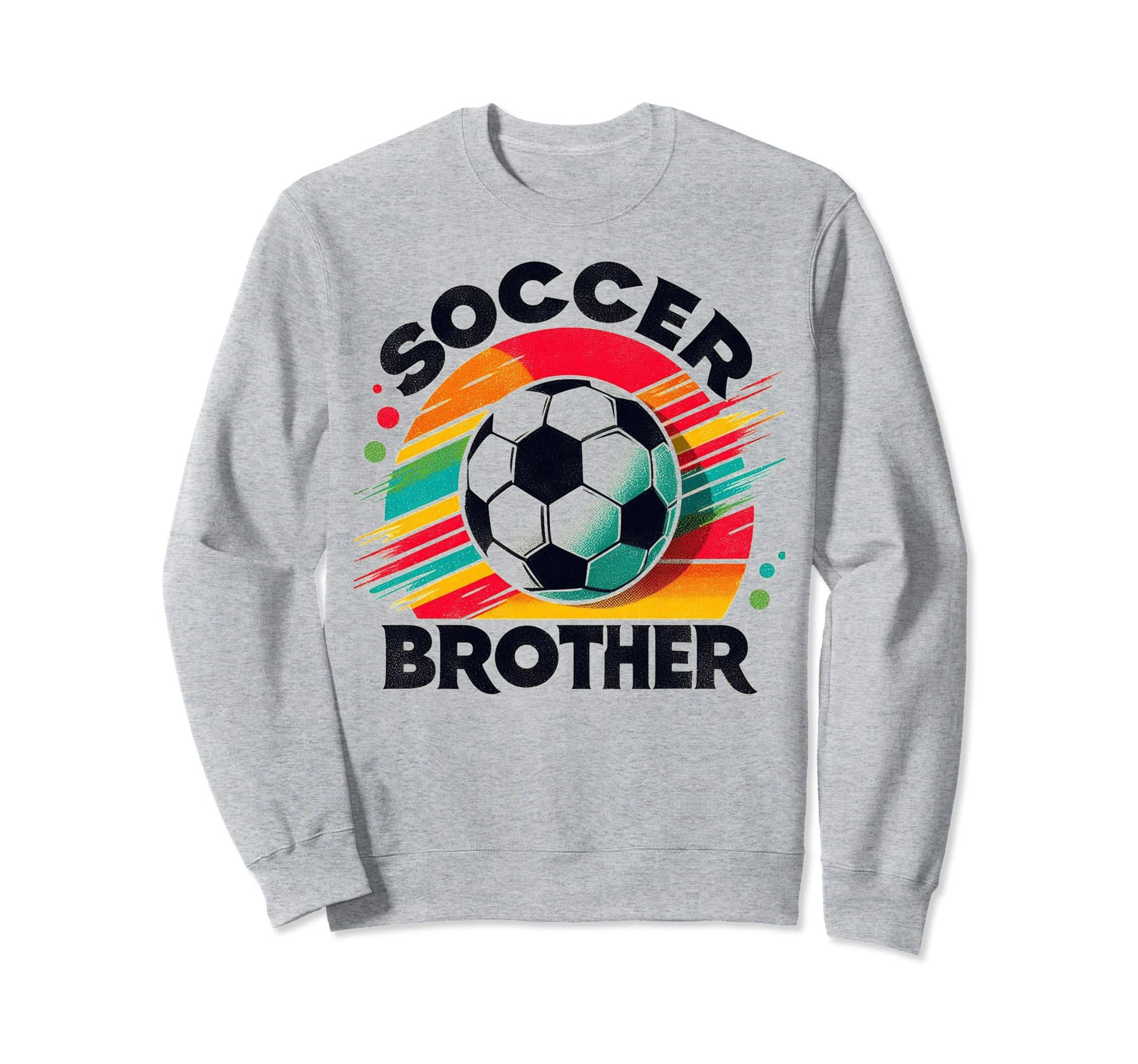 Soccer Brother Family Matching Sweatshirt - Custom Art Print for Adults - T-Shirt, Sweatshirt, Hoodie