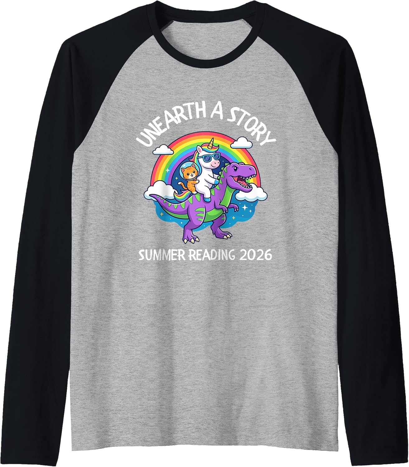 Unearth a Story Summer Reading 2026 Merch Gifts Unisex T-shirt, Sweatshirt, Hoodie, Long Sleeve Tee - T-Shirt, Sweatshirt, Hoodie