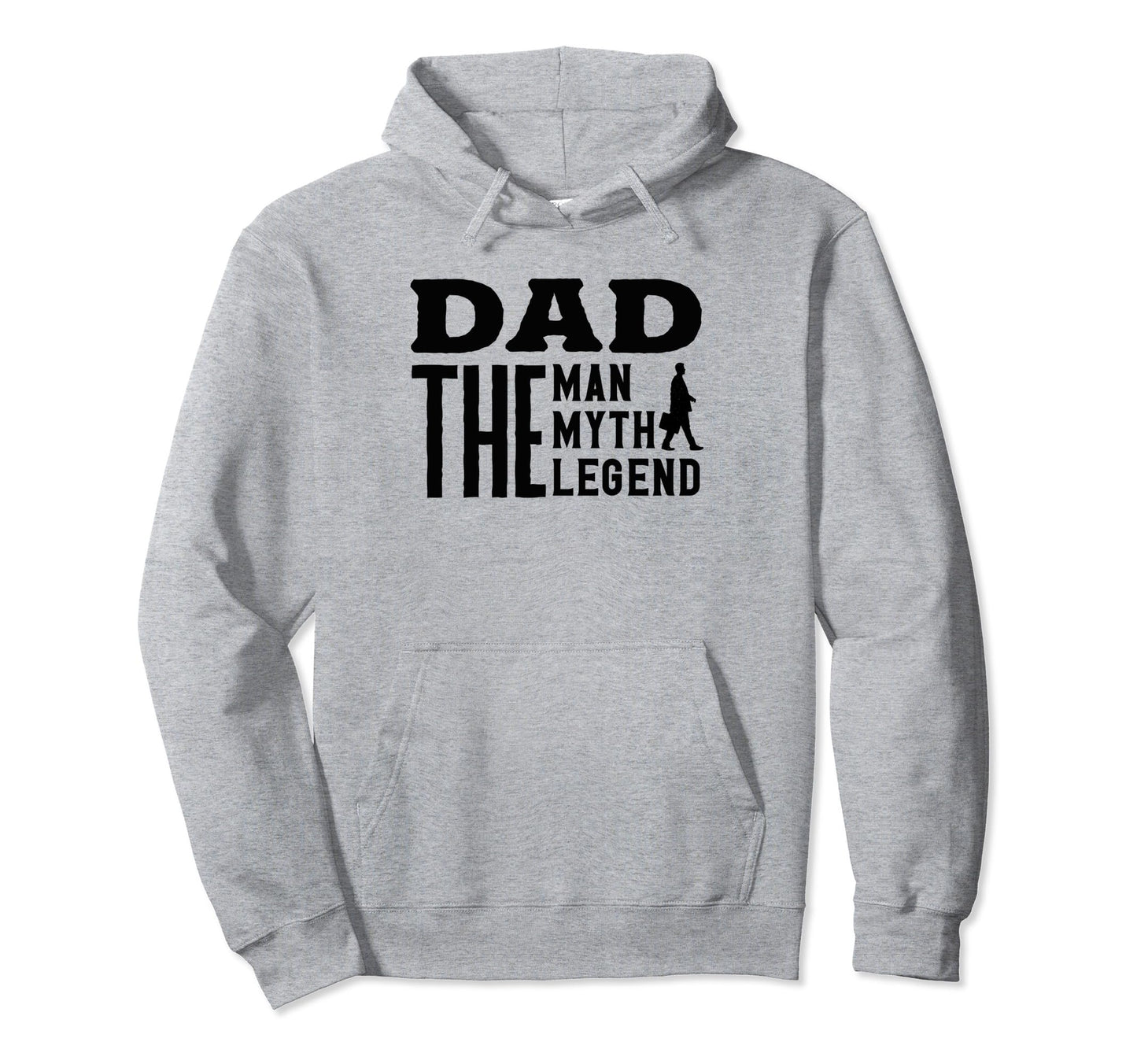 Myth Legend Papa Funny Dad Hoodie - Aesthetic Graphic Unisex - T-Shirt, Sweatshirt, Hoodie