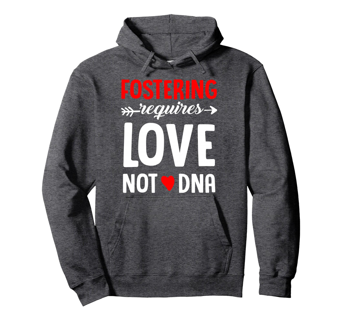 Foster Parent Mom Dad Love Foster Care Hoodie - Trendy Graphic Unisex - T-Shirt, Sweatshirt, Hoodie
