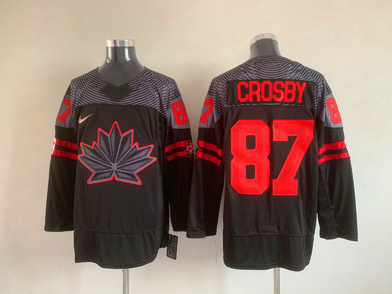 87 Sidney Crosby Style 2 Hockey Jersey hockey jersey product view 1