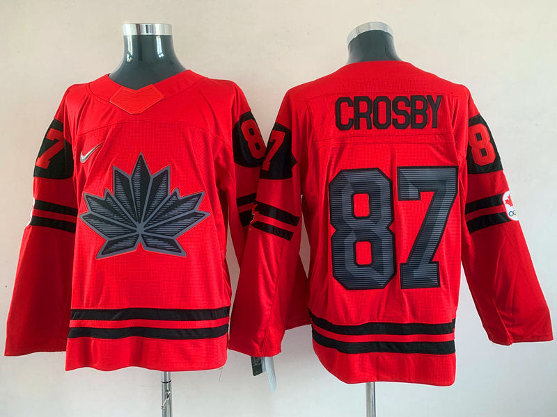 87 Sidney Crosby Style 3 Hockey Jersey hockey jersey product view 1