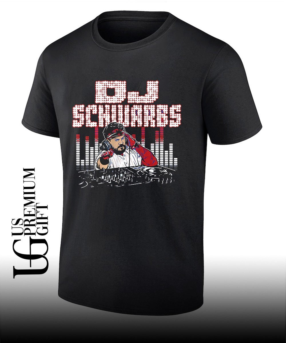 DJ Schwarbs Kyle Schwarber Philadelphia Phillies 2026 MLB signature shirt Unisex T-shirt, Sweatshirt, Hoodie, Long Sleeve Tee - T-Shirt, Sweatshirt, Hoodie