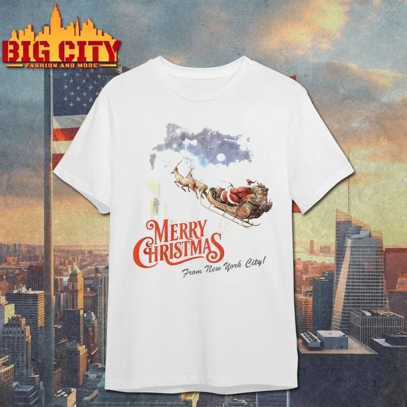 9 11 Merry Christmas From New York City shirt Unisex T-shirt, Sweatshirt, Hoodie, Long Sleeve Tee - T-Shirt, Sweatshirt, Hoodie