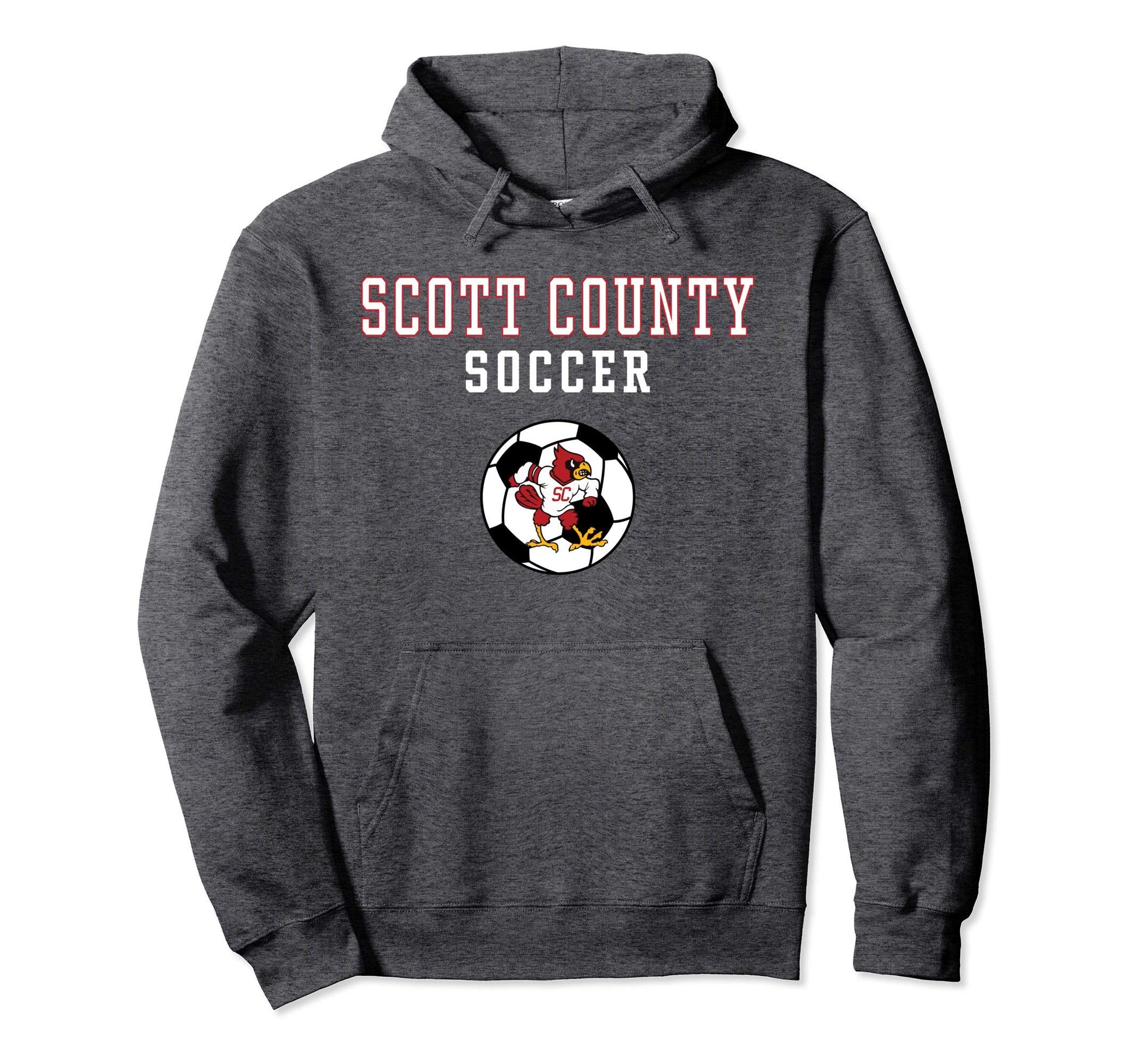 Scott County Middle School Soccer Hoodie - Trendy Graphic for Adults - T-Shirt, Sweatshirt, Hoodie