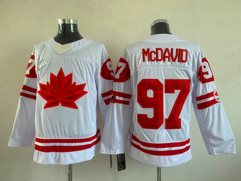 97 Connor McDavid Style 2 Hockey Jersey hockey jersey product view 1