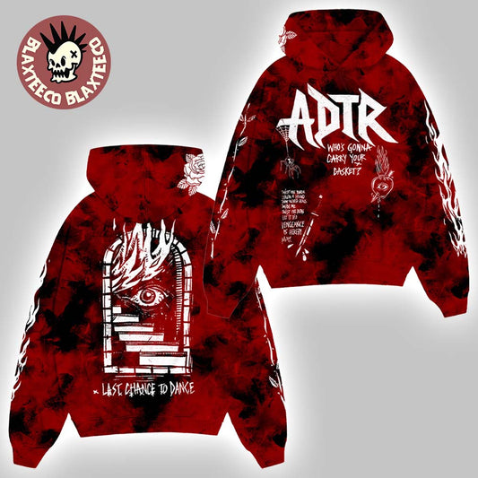 A Day To Remember Youre Welcome 5 Year Anniversary Merch Last Chance To Dance Tie Dye Hoodie - T-Shirt, Sweatshirt, Hoodie