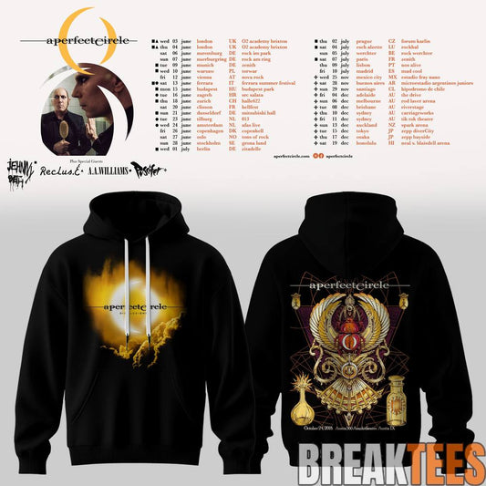 A Perfect Circle World Tour 2026 Hoodie Unisex T-shirt, Sweatshirt, Hoodie, Long Sleeve Tee - T-Shirt, Sweatshirt, Hoodie