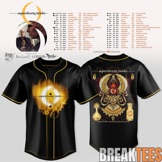 A Perfect Circle World Tour 2026 Special Baseball Jersey Unisex T-shirt, Sweatshirt, Hoodie, Long Sleeve Tee - T-Shirt, Sweatshirt, Hoodie
