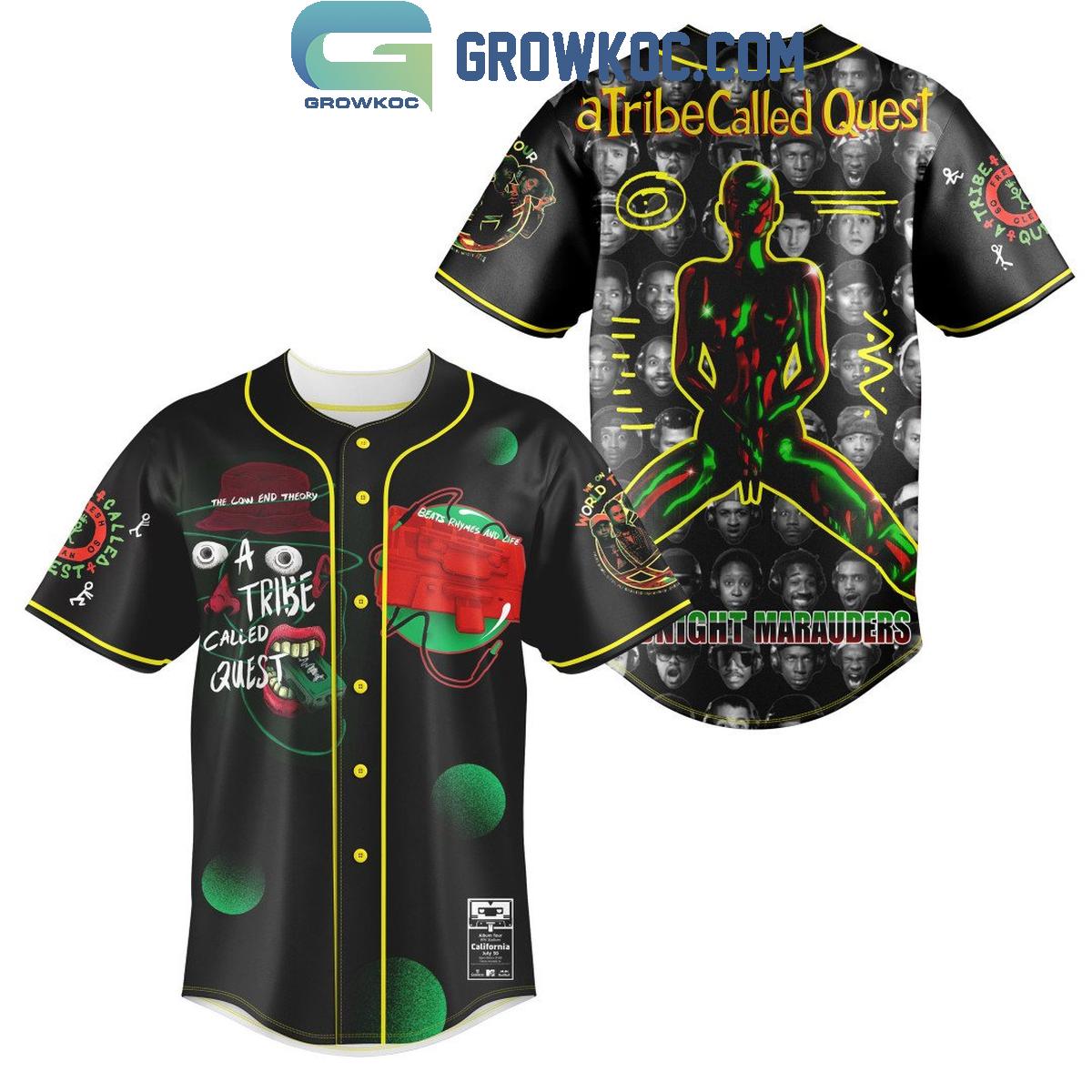 A Tribe Called Quest Beats Rhymes Life Baseball Jersey baseball jersey product view 1