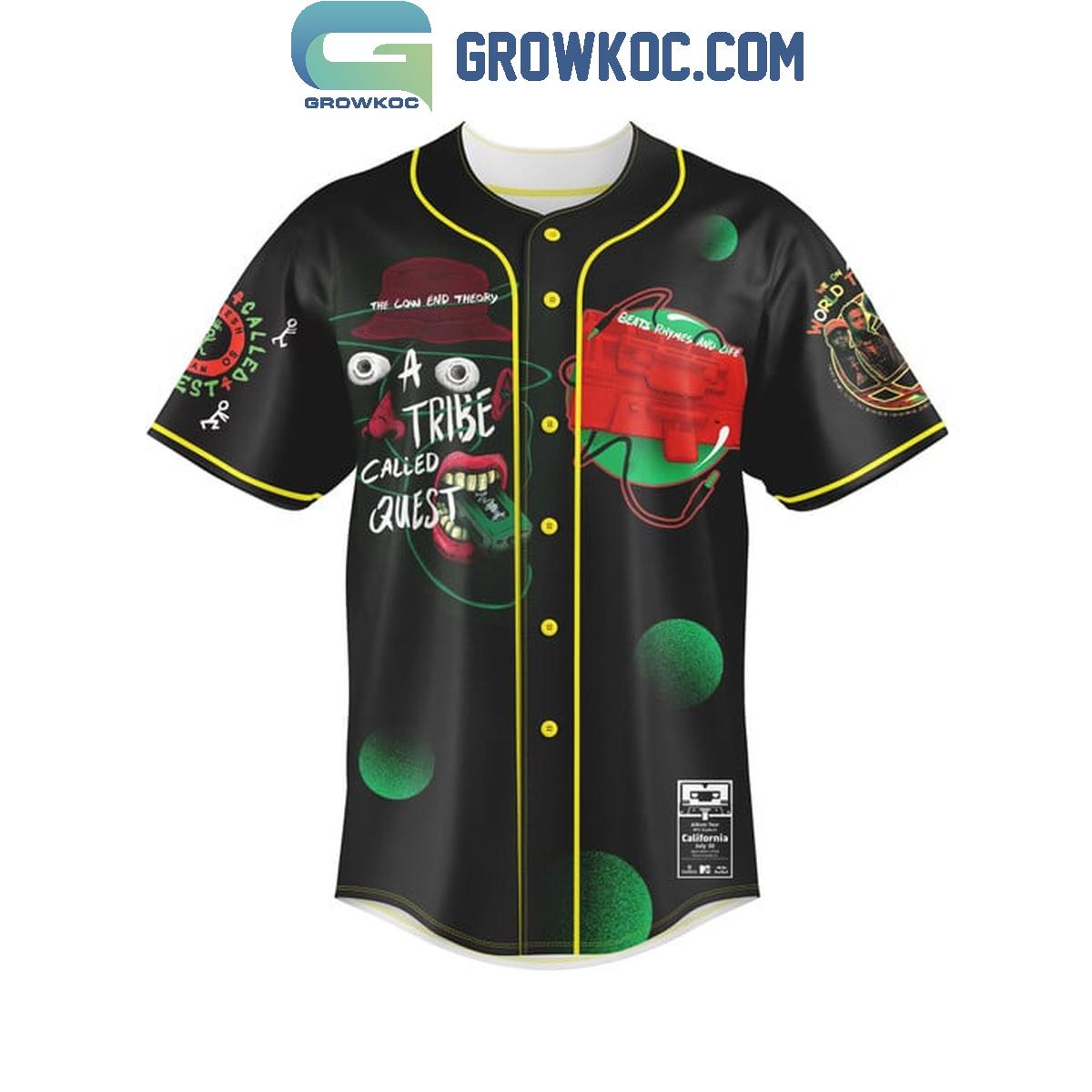 A Tribe Called Quest Beats Rhymes Life Baseball Jersey baseball jersey product view 2