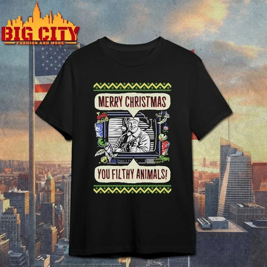 A Very McCallister Christmas shirt Unisex T-shirt, Sweatshirt, Hoodie, Long Sleeve Tee - T-Shirt, Sweatshirt, Hoodie