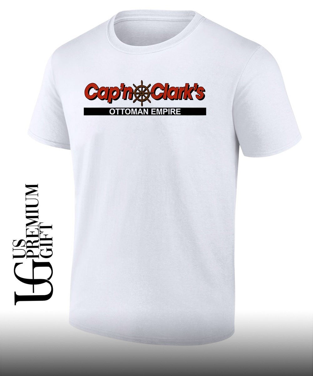 A24 Backrooms Capn Clarks Ottoman Empire shirt Unisex T-shirt, Sweatshirt, Hoodie, Long Sleeve Tee - T-Shirt, Sweatshirt, Hoodie