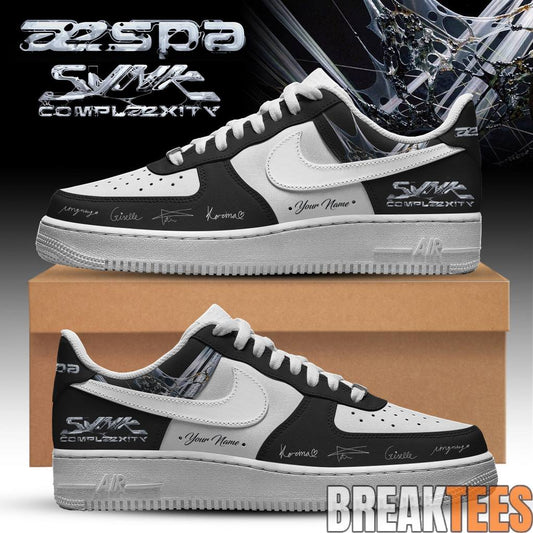 AESPA SYNK COMPLXITY Tour Special Air Force 1 Unisex T-shirt, Sweatshirt, Hoodie, Long Sleeve Tee - T-Shirt, Sweatshirt, Hoodie