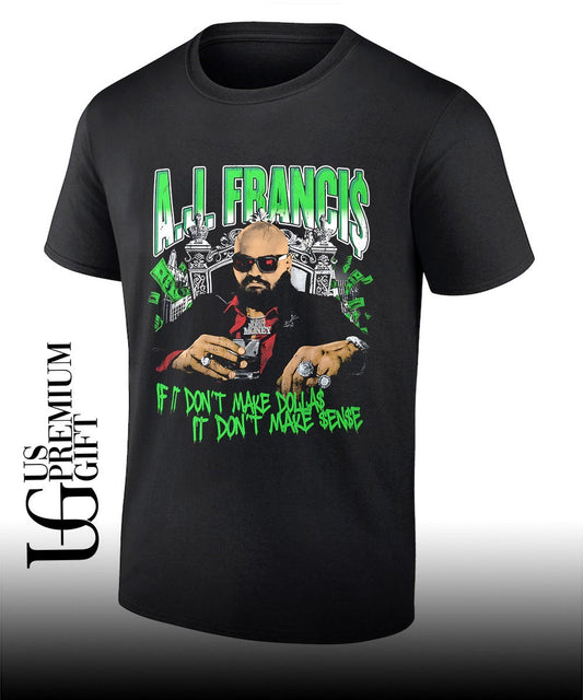 AJ Franci Kingpin graphic shirt Unisex T-shirt, Sweatshirt, Hoodie, Long Sleeve Tee - T-Shirt, Sweatshirt, Hoodie