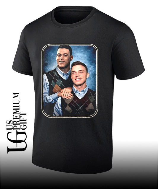 Aaron Judge and Ben Rice Step Brothers New York Yankees baseball 2026 shirt Unisex T-shirt, Sweatshirt, Hoodie, Long Sleeve Tee - T-Shirt, Sweatshirt, Hoodie
