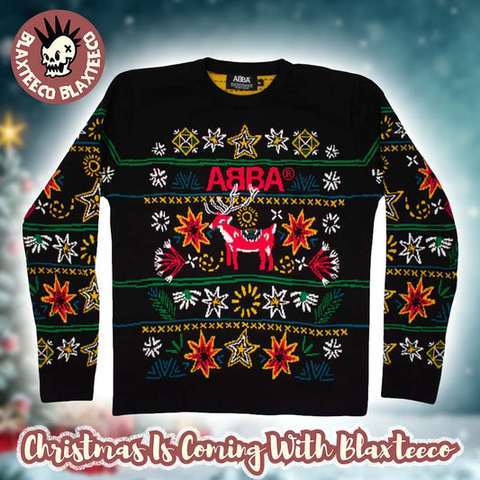Abba Little Things Xmas Holiday Vintage Vibe Knitted Ugly Christmas Sweater Unisex T-shirt, Sweatshirt, Hoodie, Long Sleeve Tee - T-Shirt, Sweatshirt, Hoodie