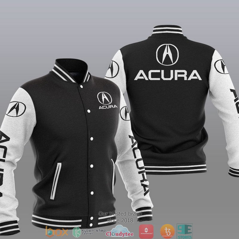 Acura Car brand Baseball Jacket baseball jersey product view 1