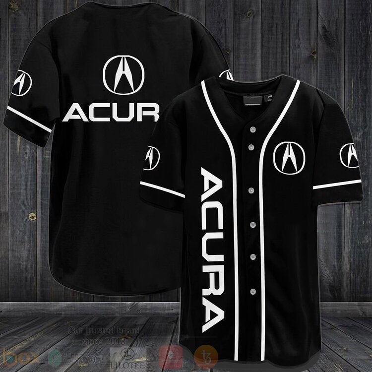 FASHION Acura Baseball Jerseys Botton Shirt baseball jersey product view 1