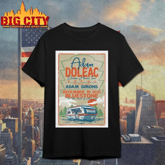 Adam Doleac Dec 19 2025 The Bluestone in Columbus OH Poster Shirt Unisex T-shirt, Sweatshirt, Hoodie, Long Sleeve Tee - T-Shirt, Sweatshirt, Hoodie