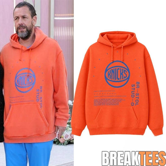 Adam Sandler Knicks 2026 Hoodie Unisex T-shirt, Sweatshirt, Hoodie, Long Sleeve Tee - T-Shirt, Sweatshirt, Hoodie