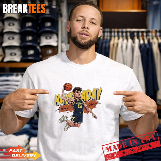 Aday Mara University of Michigan Basketball Have Aday Caricature Shirt Unisex T-shirt, Sweatshirt, Hoodie, Long Sleeve Tee - T-Shirt, Sweatshirt, Hoodie